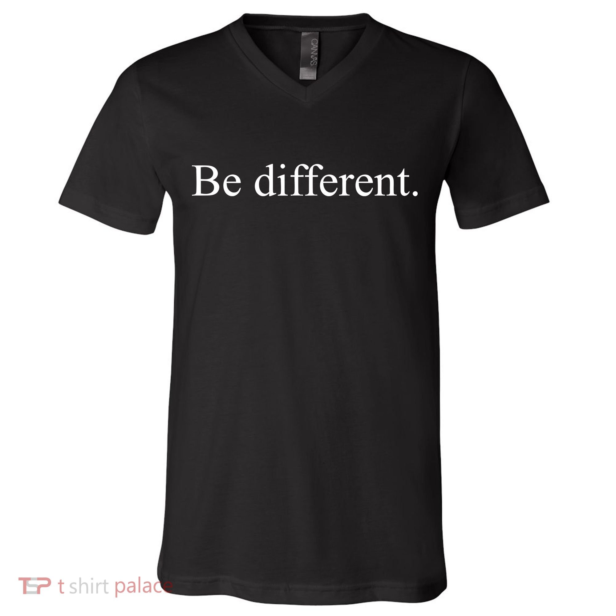 Kendrick Lamar Wearing Be Different V-Neck T-Shirt
