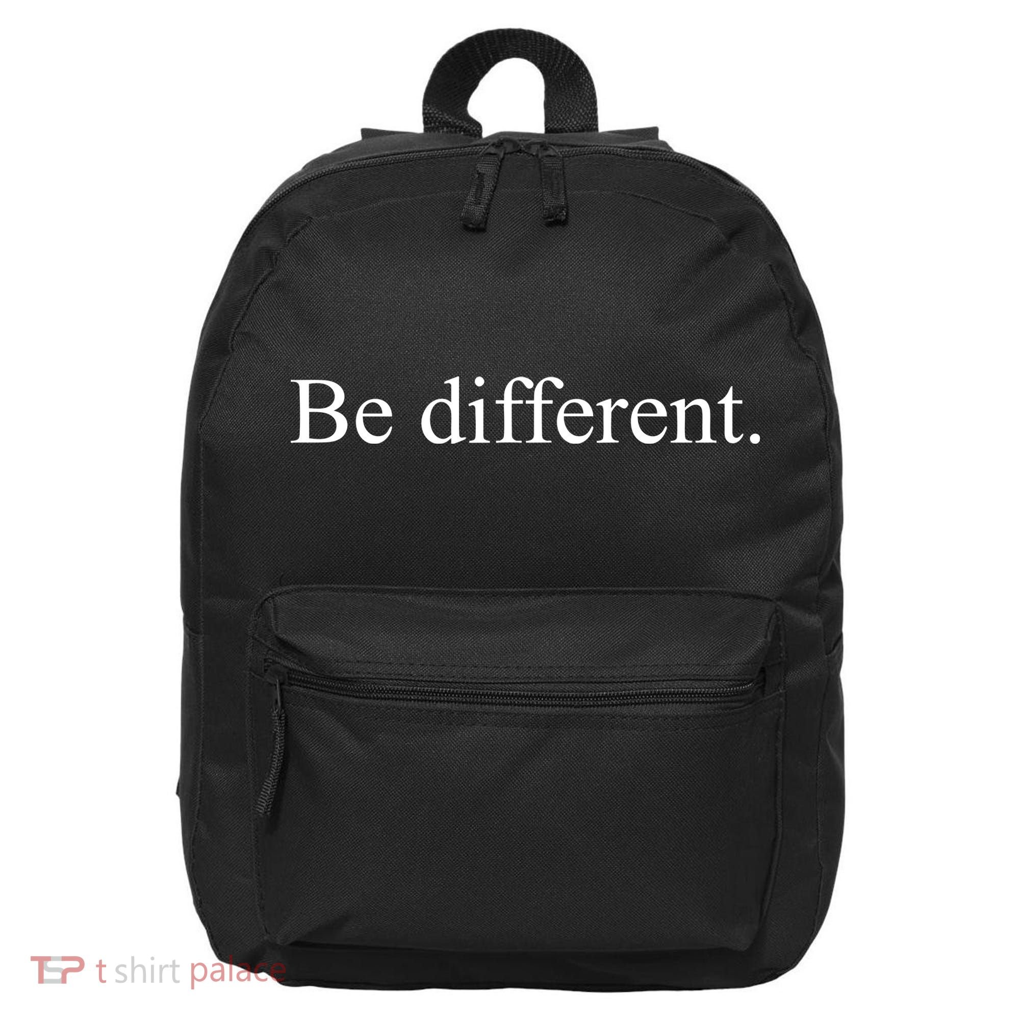 Kendrick Lamar Wearing Be Different 16 in Basic Backpack