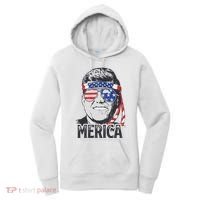 Kennedy Merica 4th Of July President Jfk Men American Flag Women's Hoodie thumb 0