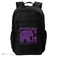 Keep Memories Alive Alzheimers Disease Awareness Backpack thumb 0