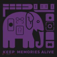 Keep Memories Alive Alzheimers Disease Awareness Coaster thumb 2