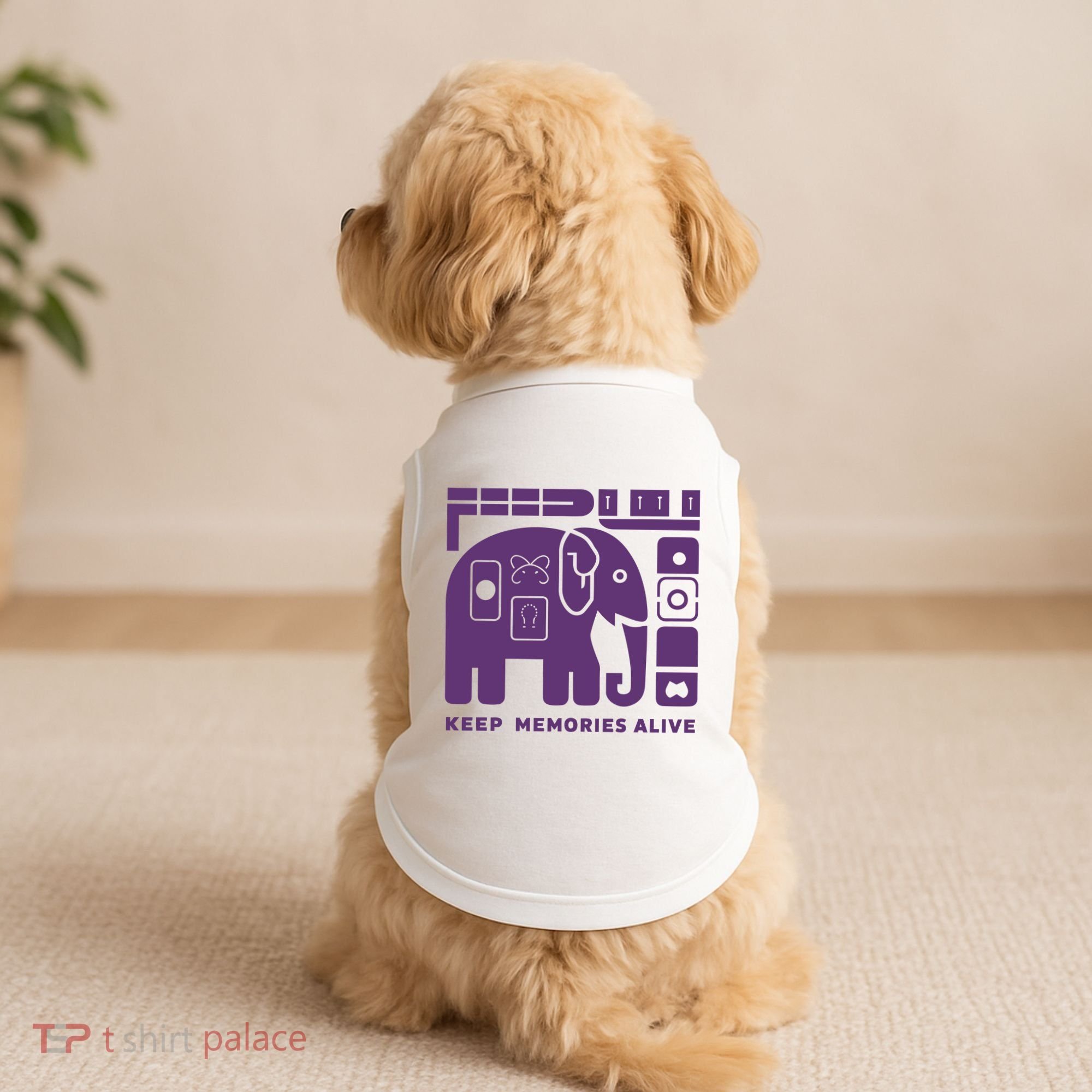Keep Memories Alive Alzheimers Disease Awareness Doggie Tank