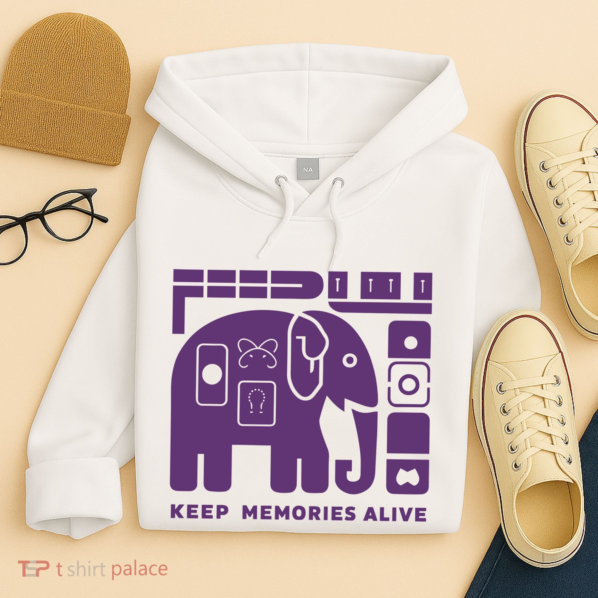 Keep Memories Alive Alzheimers Disease Awareness Hoodie