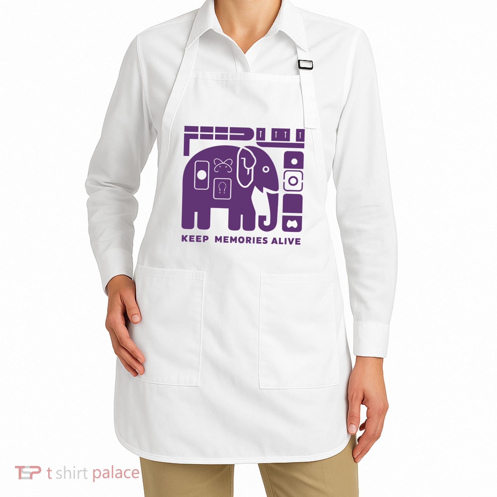 Keep Memories Alive Alzheimers Disease Awareness Apron