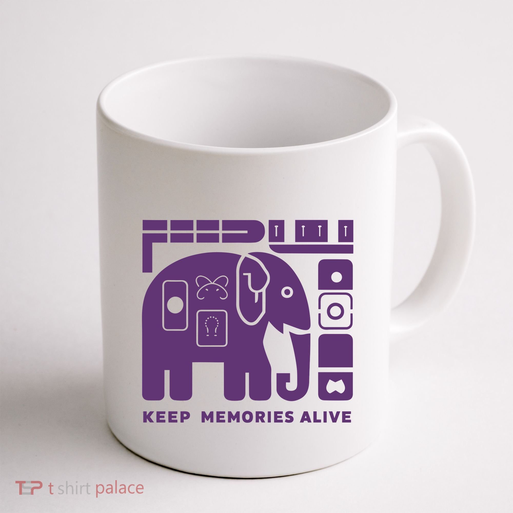 Keep Memories Alive Alzheimers Disease Awareness Coffee Mug