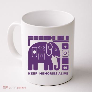 Keep Memories Alive Alzheimers Disease Awareness Coffee Mug