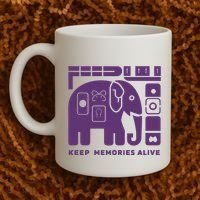 Keep Memories Alive Alzheimers Disease Awareness Coffee Mug thumb 2