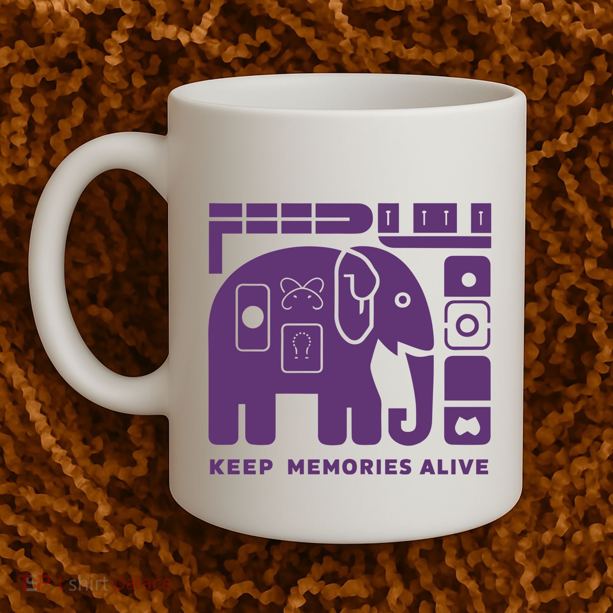Keep Memories Alive Alzheimers Disease Awareness Coffee Mug