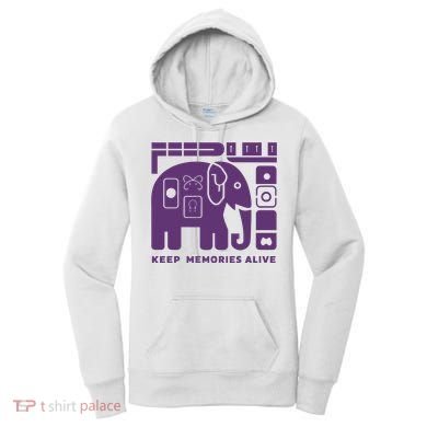 Keep Memories Alive Alzheimers Disease Awareness Women's Hoodie