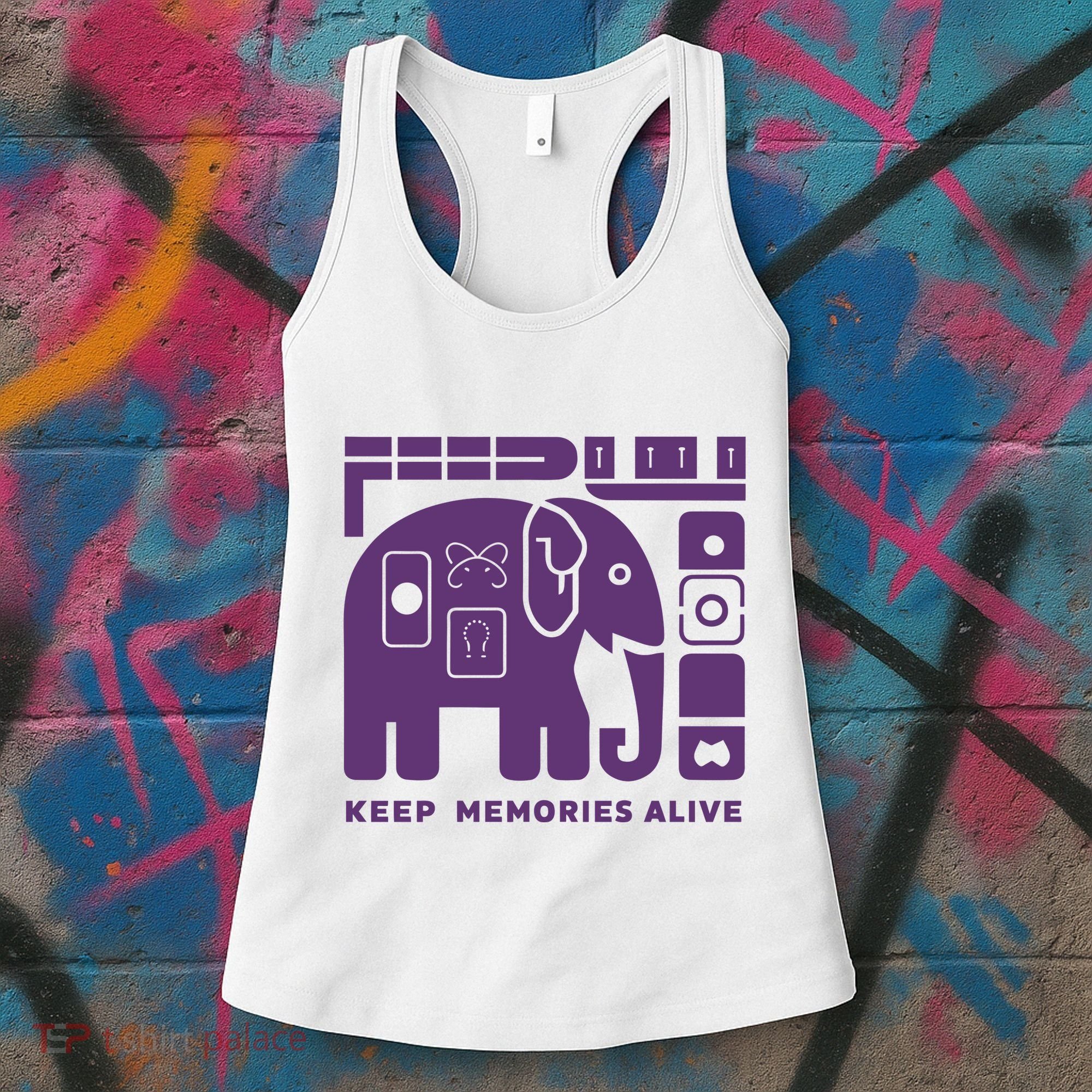 Keep Memories Alive Alzheimers Disease Awareness Women's Tank Top