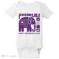 Keep Memories Alive Alzheimers Disease Awareness Baby Bodysuit thumb 0