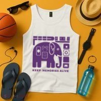 Keep Memories Alive Alzheimers Disease Awareness Tank Top thumb 4