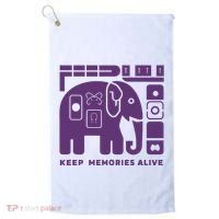 Keep Memories Alive Alzheimers Disease Awareness Golf Towel thumb 0