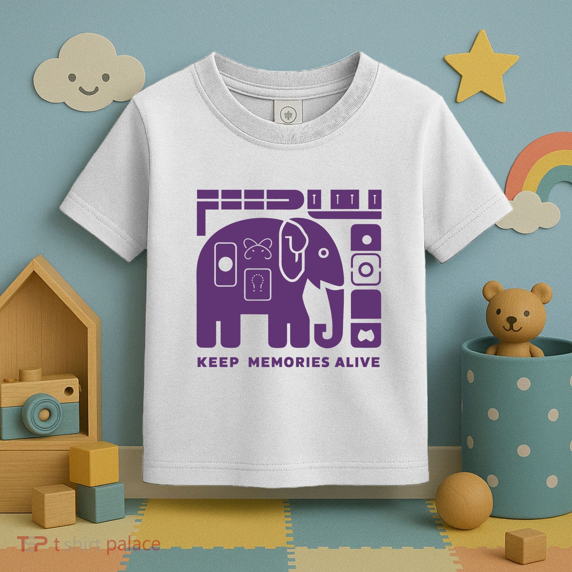 Keep Memories Alive Alzheimers Disease Awareness Toddler T-Shirt