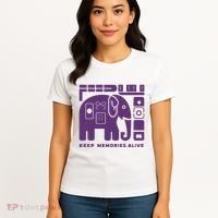 Keep Memories Alive Alzheimers Disease Awareness Women's T-Shirt thumb 4