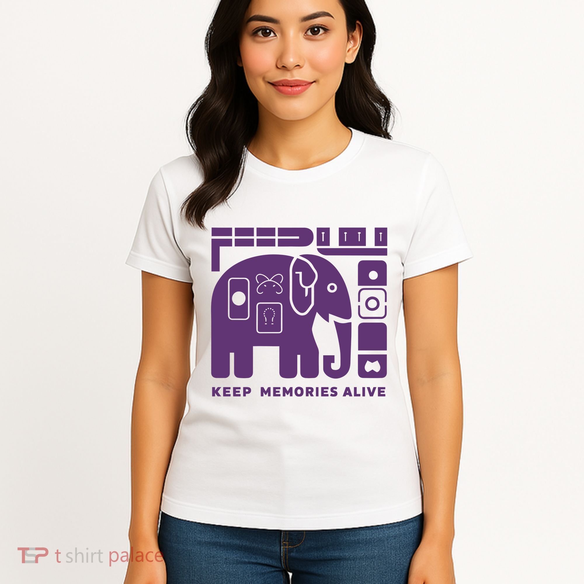 Keep Memories Alive Alzheimers Disease Awareness Women's T-Shirt