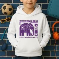 Keep Memories Alive Alzheimers Disease Awareness Kids Hoodie thumb 2