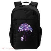 Keep Memories Alive Purple Elephant AlzheimerS Awareness Backpack thumb 0