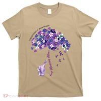 Keep Memories Alive Purple Elephant AlzheimerS Awareness T-Shirt thumb 0