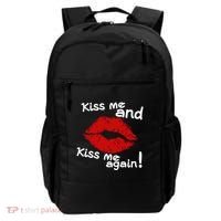 Kiss Me And Kiss Me Again Lips Cute Gift Backpack thumb 0