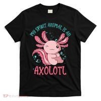 Kawaii Mexican Amphibian My Spirit Animal Is An Axolotl  T-Shirt thumb 0