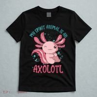 Kawaii Mexican Amphibian My Spirit Animal Is An Axolotl  T-Shirt thumb 5