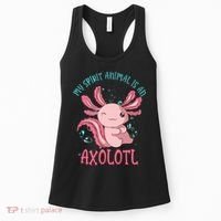 Kawaii Mexican Amphibian My Spirit Animal Is An Axolotl  Women's Tank Top thumb 0