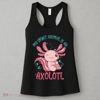 Kawaii Mexican Amphibian My Spirit Animal Is An Axolotl  Women's Tank Top thumb 3