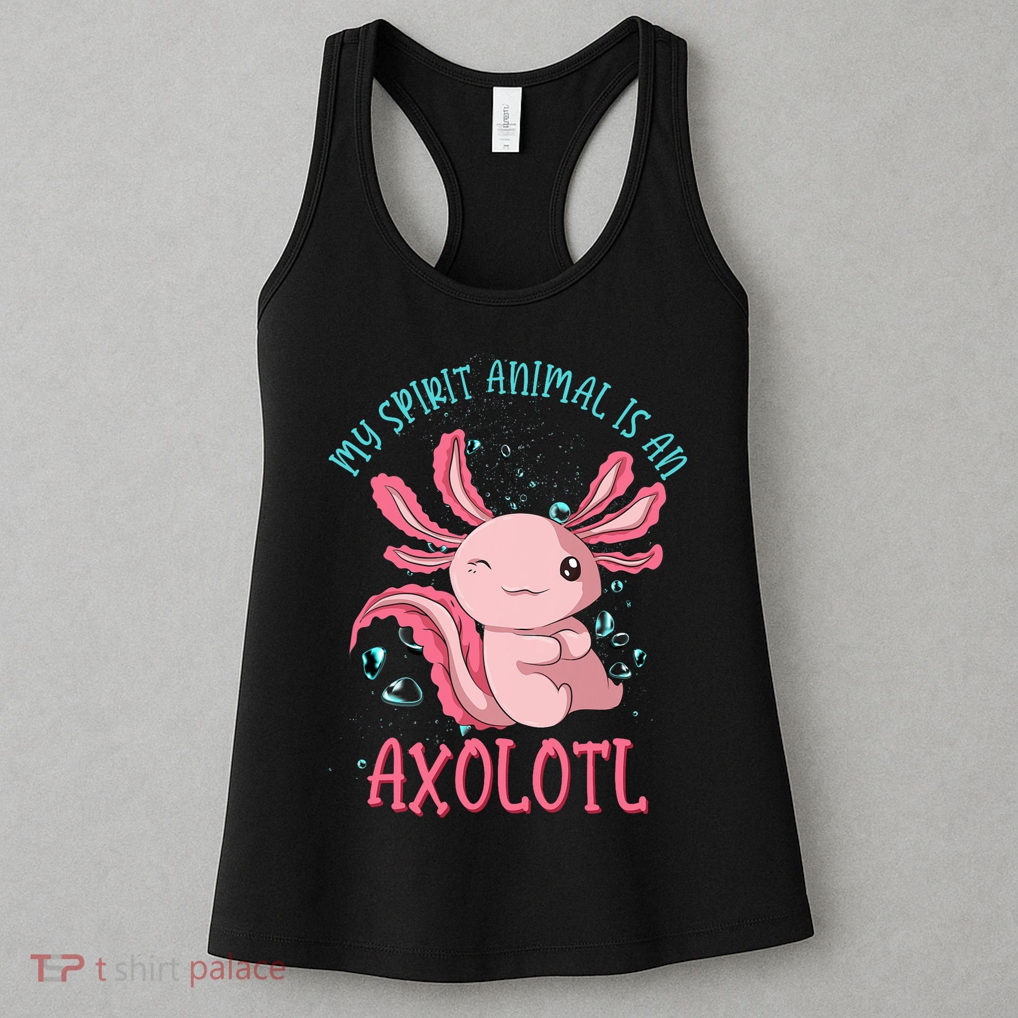 Kawaii Mexican Amphibian My Spirit Animal Is An Axolotl  Women's Tank Top