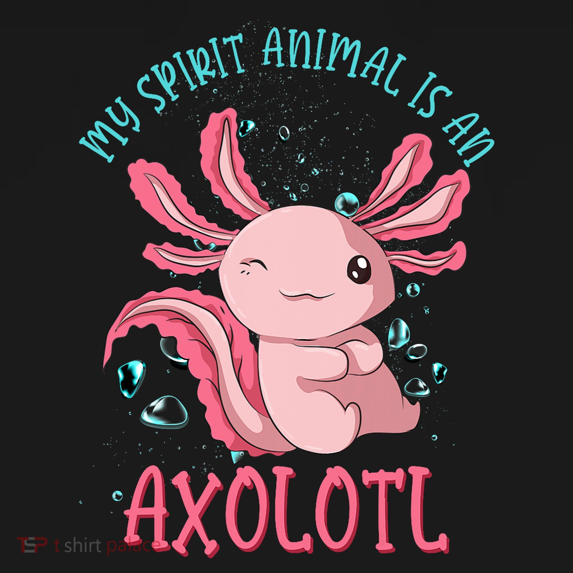 Kawaii Mexican Amphibian My Spirit Animal Is An Axolotl  Women's Tank Top