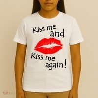 Kiss Me And Kiss Me Again Nadal Funny Kissing T-Shirt thumb 4