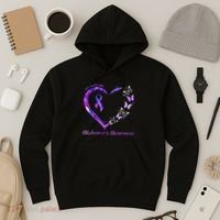 Keep Memories Alive AlzheimerS Awareness Hoodie thumb 3
