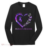 Keep Memories Alive AlzheimerS Awareness Long Sleeve Shirt thumb 0