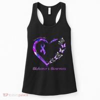 Keep Memories Alive AlzheimerS Awareness Women's Tank Top thumb 0