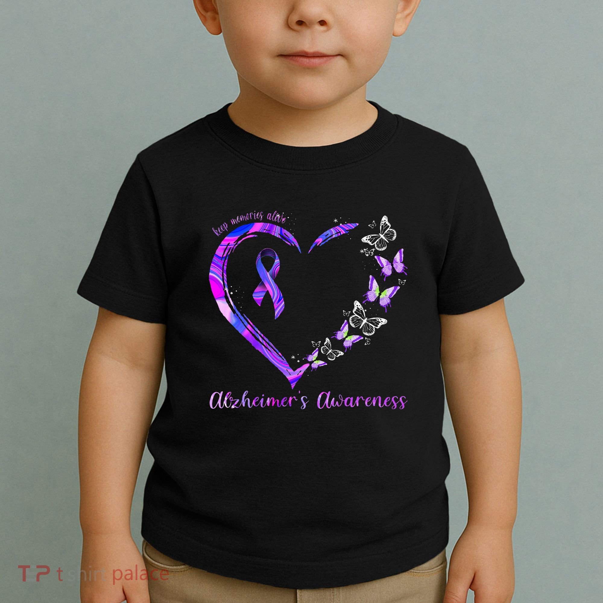 Keep Memories Alive AlzheimerS Awareness Toddler T-Shirt