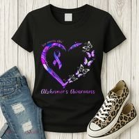 Keep Memories Alive AlzheimerS Awareness Women's T-Shirt thumb 3