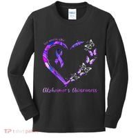 Keep Memories Alive AlzheimerS Awareness Kids Long Sleeve Shirt thumb 0