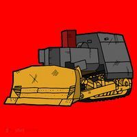 Killdozer Modified Bulldozer Santa Hat thumb 1
