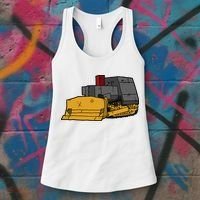 Killdozer Modified Bulldozer Women's Tank Top thumb 3