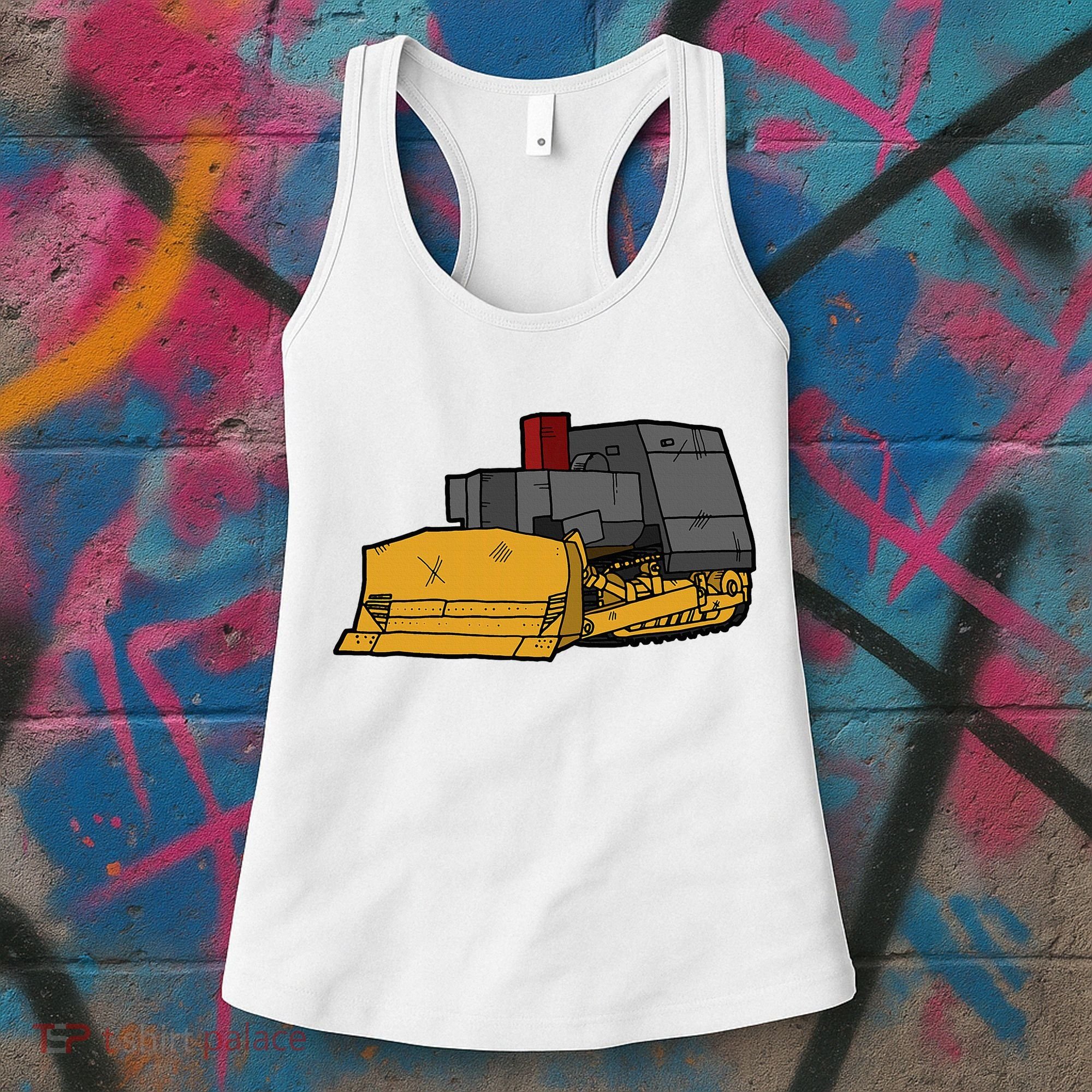Killdozer Modified Bulldozer Women's Tank Top