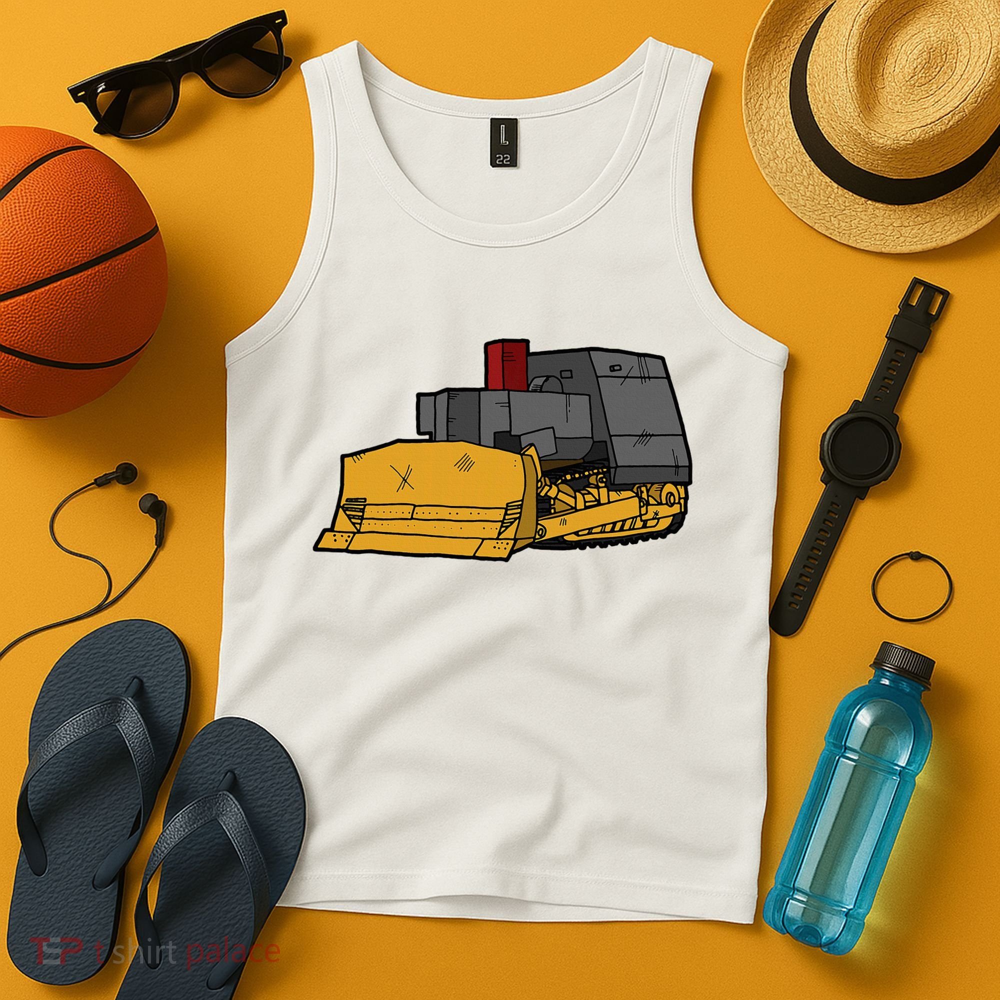 Killdozer Modified Bulldozer Tank Top