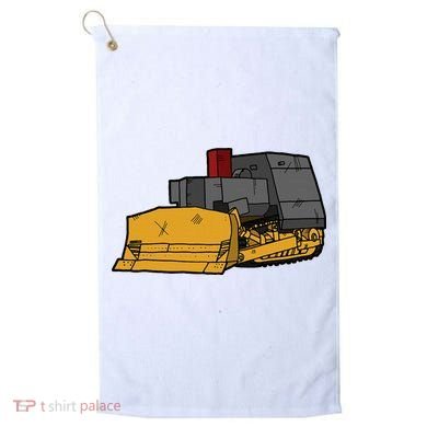 Killdozer Modified Bulldozer Golf Towel