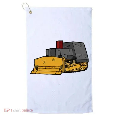 Killdozer Modified Bulldozer Golf Towel