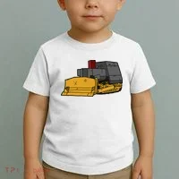 Killdozer Modified Bulldozer Toddler T-Shirt thumb 2