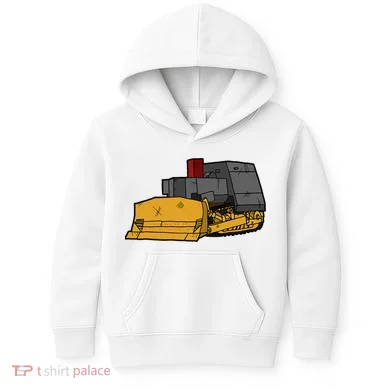 Killdozer Modified Bulldozer Kids Hoodie