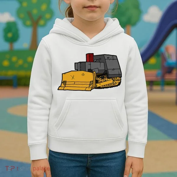 Killdozer Modified Bulldozer Kids Hoodie