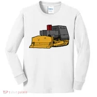 Killdozer Modified Bulldozer Kids Long Sleeve Shirt thumb 0