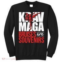 Krav Maga Bruises Are Souvenirs Israeli Self Defense MMA Sweatshirt thumb 0