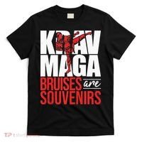 Krav Maga Bruises Are Souvenirs Israeli Self Defense MMA T-Shirt thumb 0