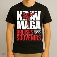 Krav Maga Bruises Are Souvenirs Israeli Self Defense MMA T-Shirt thumb 3